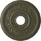 Ekena Millwork Genevieve Ceiling Medallion (Fits Canopies up to 3 1/2"), 16 1/8"OD x 3 1/2"ID x 7/8"P, Witch Hazel CM16GNWHF - alternate 1